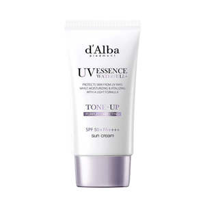 Sunscreen: d’Alba UV Essence Waterfull+ Tone-up Purple Correcting Sun Cream SPF50+