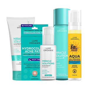 Skin Care Gifts Sets: Luxe Organix Teen Blemish Care Bundle