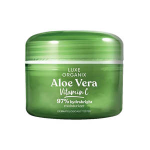 Moisturizers: Luxe Organix Aloe Vera Vitamin C 97% Hydrabright Moisturizer 50g