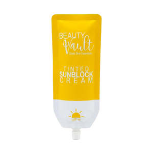 Beauty Vault Tinted Sunblock Cream SPF45 50g