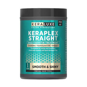 Hair Care Treatments: KERALUXE Keraplex Straight Daily Keratin Treatment 700ml