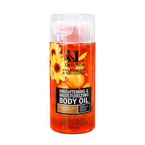 Bath Body: Deli Skin Brightening & Moisturizing Body Oil with Vitamin E & Niacinamide 100ml
