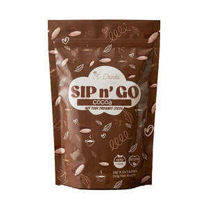 Health: K-Drinks SIP n’ GO Cocoa (10 Sachets x 21g)