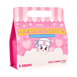 Bath Body: Shaha Beauty Hakuji Gluta Soap 3 pcs x 70g