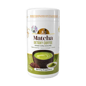 Health: Luxe Slim Matcha Detoxy Coffee Herbal Coffee Drink Mix 500g
