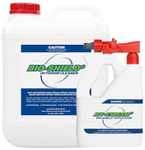 Outdoor Cleaner: Jet-Stream® Hose End Applicator with 22.5L of Bio-Shield® Concentrate