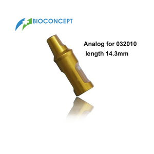 Abutment analogue for 032010, yellow, length 14.3mm Bioconcept New Zealand