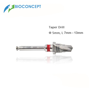Bioconcept BV System Taper Drill Ф 5.0mm, length 7mm - 13mm Bioconcept New Zealand