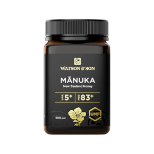 WATSON & SON UMF 5+/MGO 83+ Manuka Honey 500g