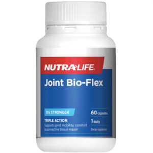 New Zealand Joint Care From Green Lipped Mussels: Nutra-Life Joint Bio-Flex 60 Capsules