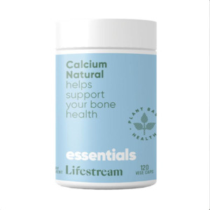 New Zealand Joint Care From Green Lipped Mussels: Lifestream Natural Calcium 120 Capsules
