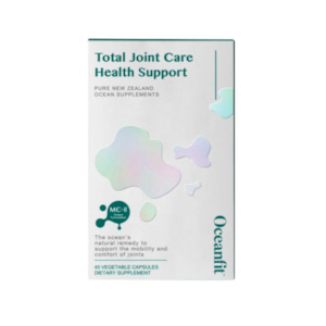 New Zealand Joint Care From Green Lipped Mussels: New Zealand Oceanfit Total Joint Support 40 Capsules Greenshell Mussel