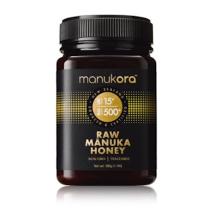 New Zealand MANUKORA MĀNUKA HONEY MGO 500+ (UMF 15+) 500g