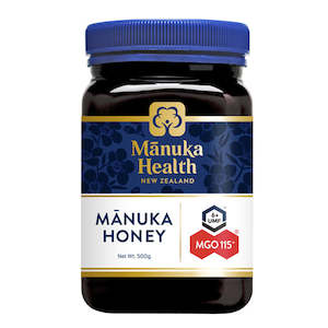 Manuka Honey From New Zealand: Manuka Health MGO115+ UMF6 Manuka Honey 500g