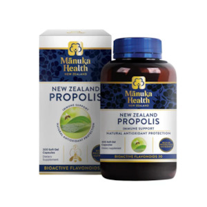 Personal Hygiene Covid 19: Manuka Health Immune Propolis BIO30™ 300 Capsules