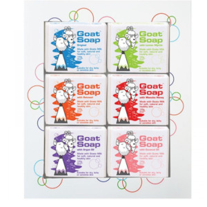 Beauty And Skin Care: New Zealand Goat Soap Gift Pack (100g 6 Pack)