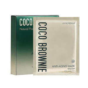 Coco Brownie Anti-Aging Face Mask 7pcs Prevention + Repair Double effect on skin