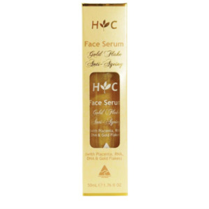 Serum Oil: Healthy Care Anti Ageing Gold Flake Face Serum 50ml
