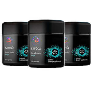 3 Packs MitoQ Eye 60 Capsules (180 caps in total)