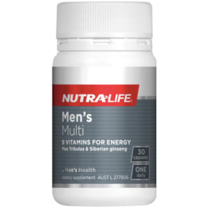 Mens Health: Nutra-Life Mens Multi One-A-Day 30 Capsules