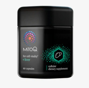 Detox Liver Health: MitoQ Liver Support 60 Capsules