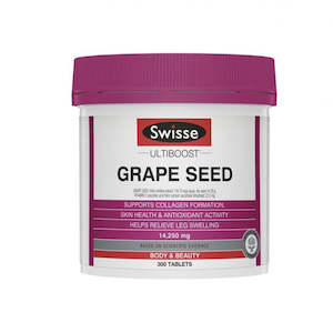 Heart Health: Swisse Grape Seed 14,250mg 300 Tablets