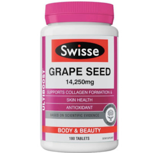 Swisse Grape Seed 14,250mg 180 Tablets
