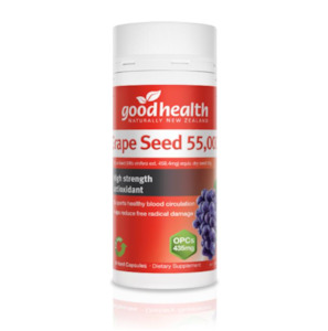 Heart Health: Good Health Grape Seed 55000 90 Capsules