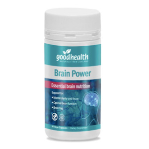 Brain Health Memory: Good Health Brain Power 60 Vege Capsules