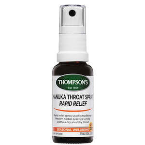 Nasal Oral Care: Thompson's Manuka Sore Throat Spray 25ml