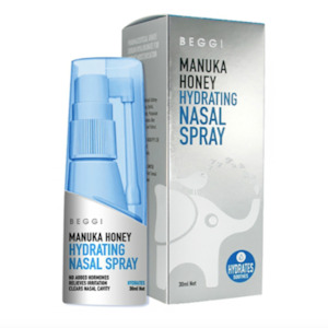 New Zealand BEGGI MANUKA HONEY HYDRATING NASAL SPRAY 30ml