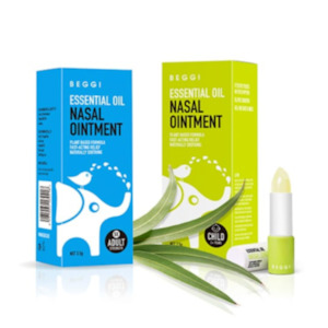 Family pack Beggi Essential Oil Nasal Ointment Allergy colds
