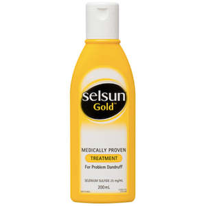 Shampoo Conditioner: Selsun Gold Dandruff Treatment Shampoo 200ml
