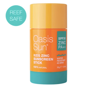 Sunscreen: Oasis Sun Kids Zinc Sunscreen Stick SPF 30 PA++ 30g (1.05 oz)