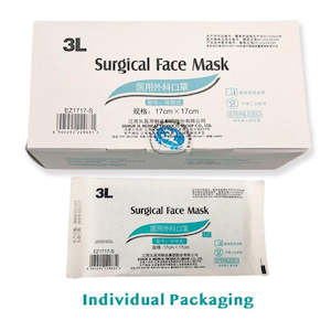 Hygiene And Healthcare: 1PC Disposable Surgical Medical Face Masks ear-loops 3-ply（03/2022）