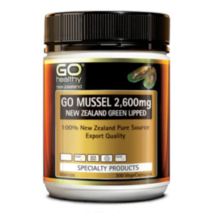Go Healthy: GO HEALTHY GO MUSSEL 2,600MG 300 Capsules
