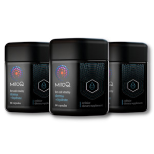 3 Packs MitoQ Derma+Hydrate 60 Capusles