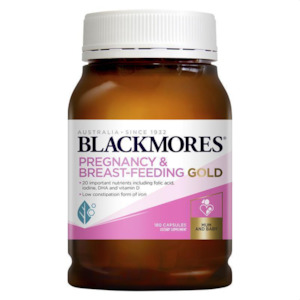 Baby And Mommy Care: Blackmores Pregnancy and Breastfeeding Gold 180 Capsules