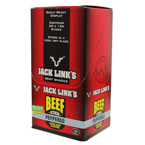 Groceries And Snacks: Jack Links Peppered Beef Stick 12g x 25 pack