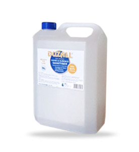 Products: Duzall Sanitiser - 5L Ready to use BioWorks