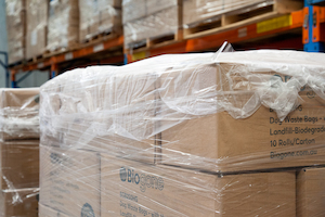 Pallet Caps Commercial Packaging Biodegradable - Biowrap NZ