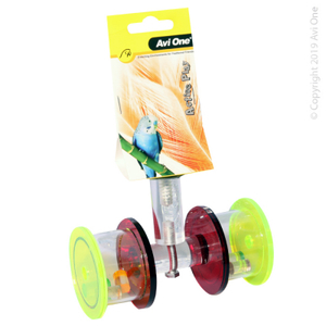 Products: Acrylic Rotating Perch Bird Toy 13x10x6.5cm Bird Cages NZ