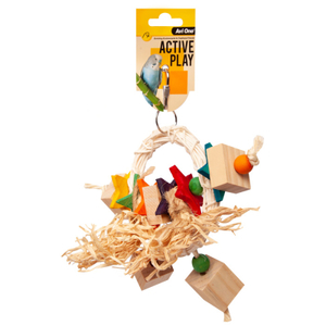 Avi One Hoop & Beads Star Blocks 24cm – The Parrot Place