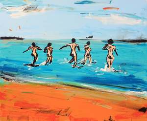 Large: Skinny Dippers