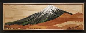 Samwell Warren Art: Mt Taranaki Long