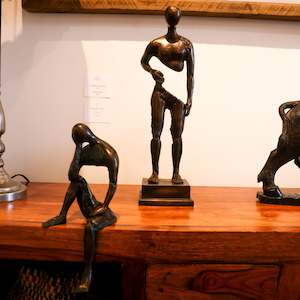 Bronze sculpture: The Thinking Men