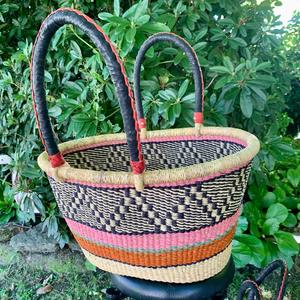 Basketry: Large Oval Market Basket