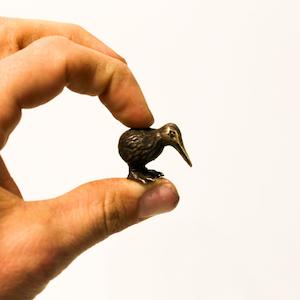 Bronze Sculpture 1: Bronze Kiwi - Tiny