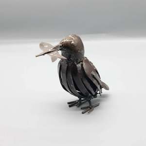 Metal Sculpture 1: Birdwoods Kingfisher