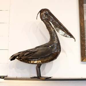 Metal Sculpture 1: Pelican